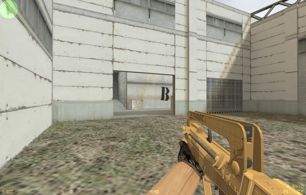 CS 1.6 со скинами как у S1mple